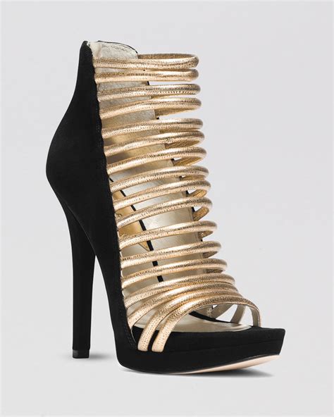 black and gold michael kors sandals|Michael Kors open toe sandals.